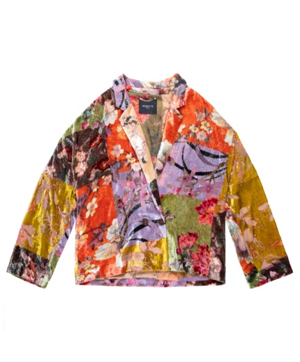 GIACCA KIMONO BIRU NENETTE